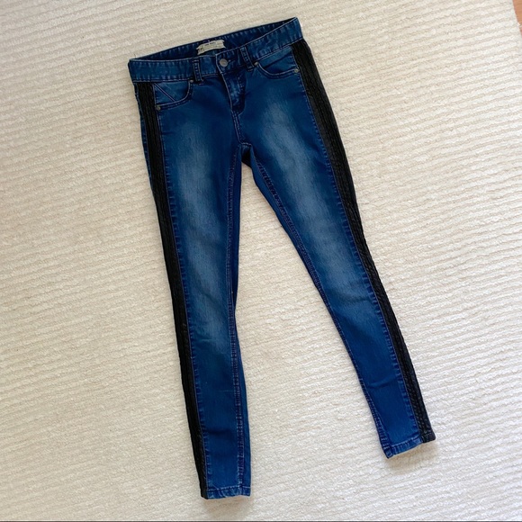 Free People tuxedo stripe jeggings - Picture 2 of 14